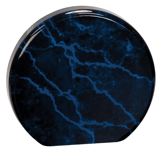 Blue Marble Acrylic Circle