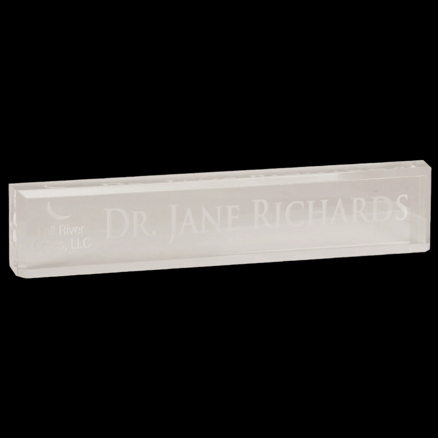 Clear Acrylic Desk Wedge