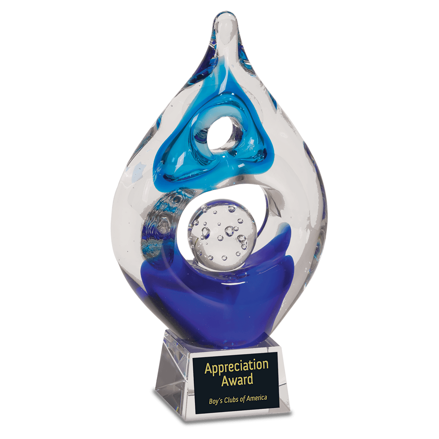 8.5" Winner Art Glass