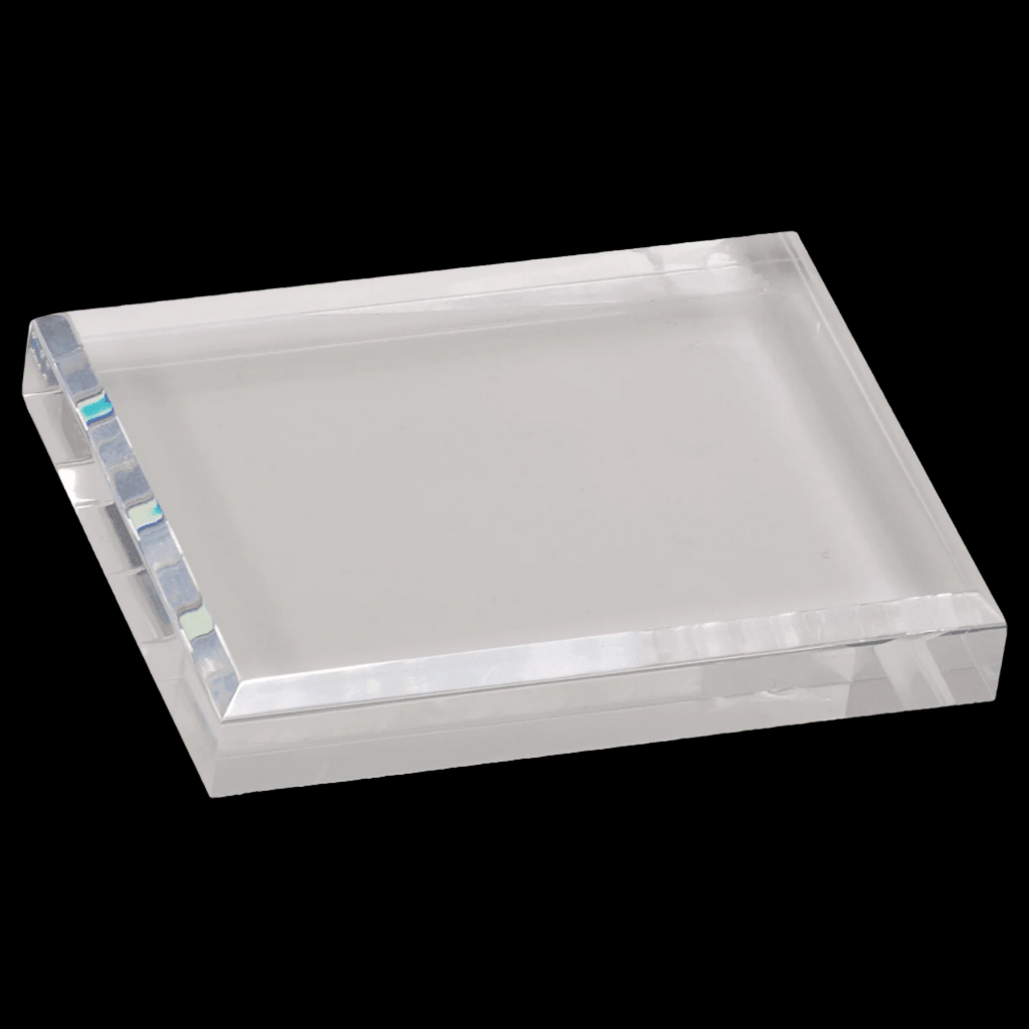 Clear Acrylic Paperweight