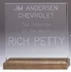 Clear Square Acrylic (Base Not Included)