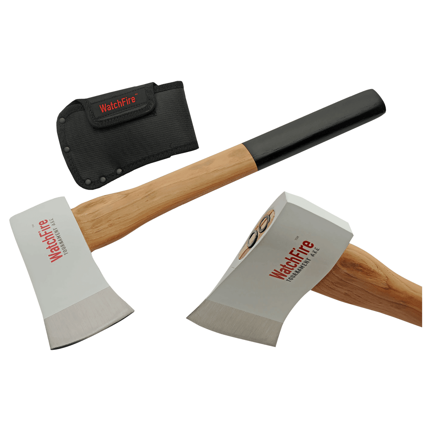 16" Tournament Throwing Axe with Nylon Sheath and Blade Guard