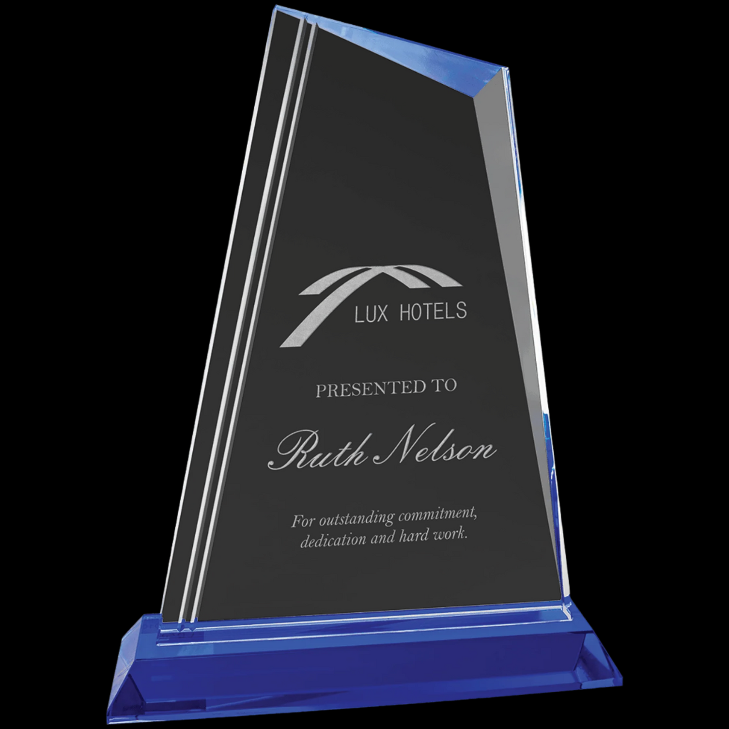 Crystal Peak with Blue Base