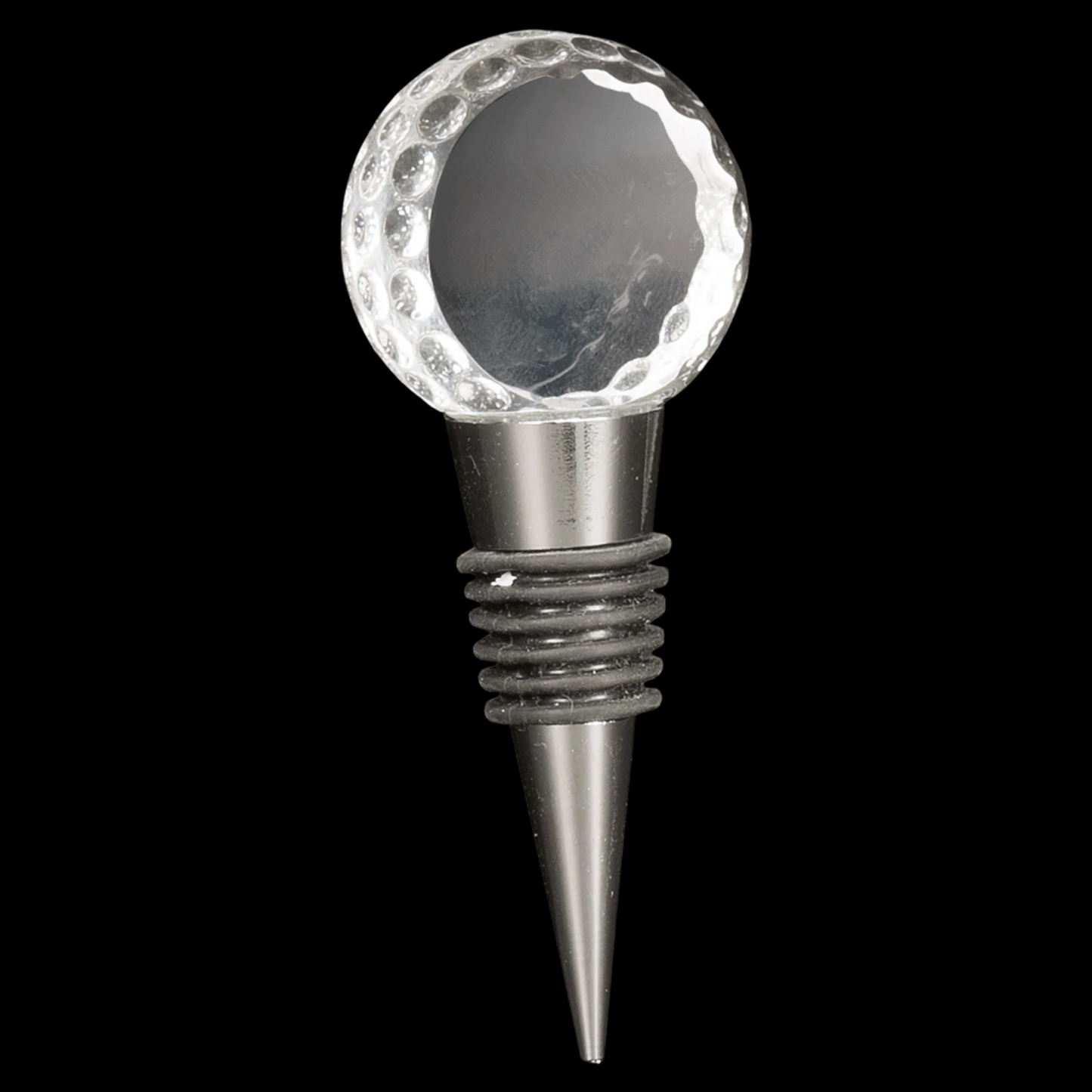 Crystal Golf Ball Wine Stopper