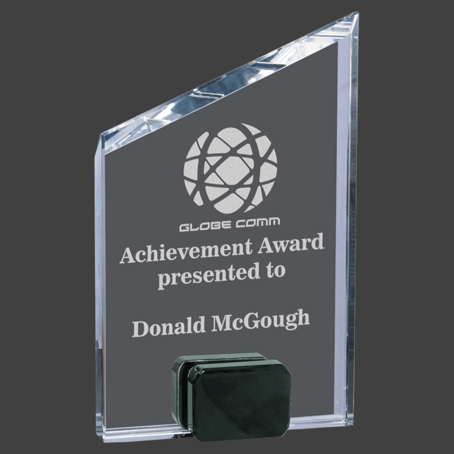 Crystal Peak with Black Crystal Base