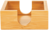 4" x 4" Bamboo Coaster Holder (Holder Only)