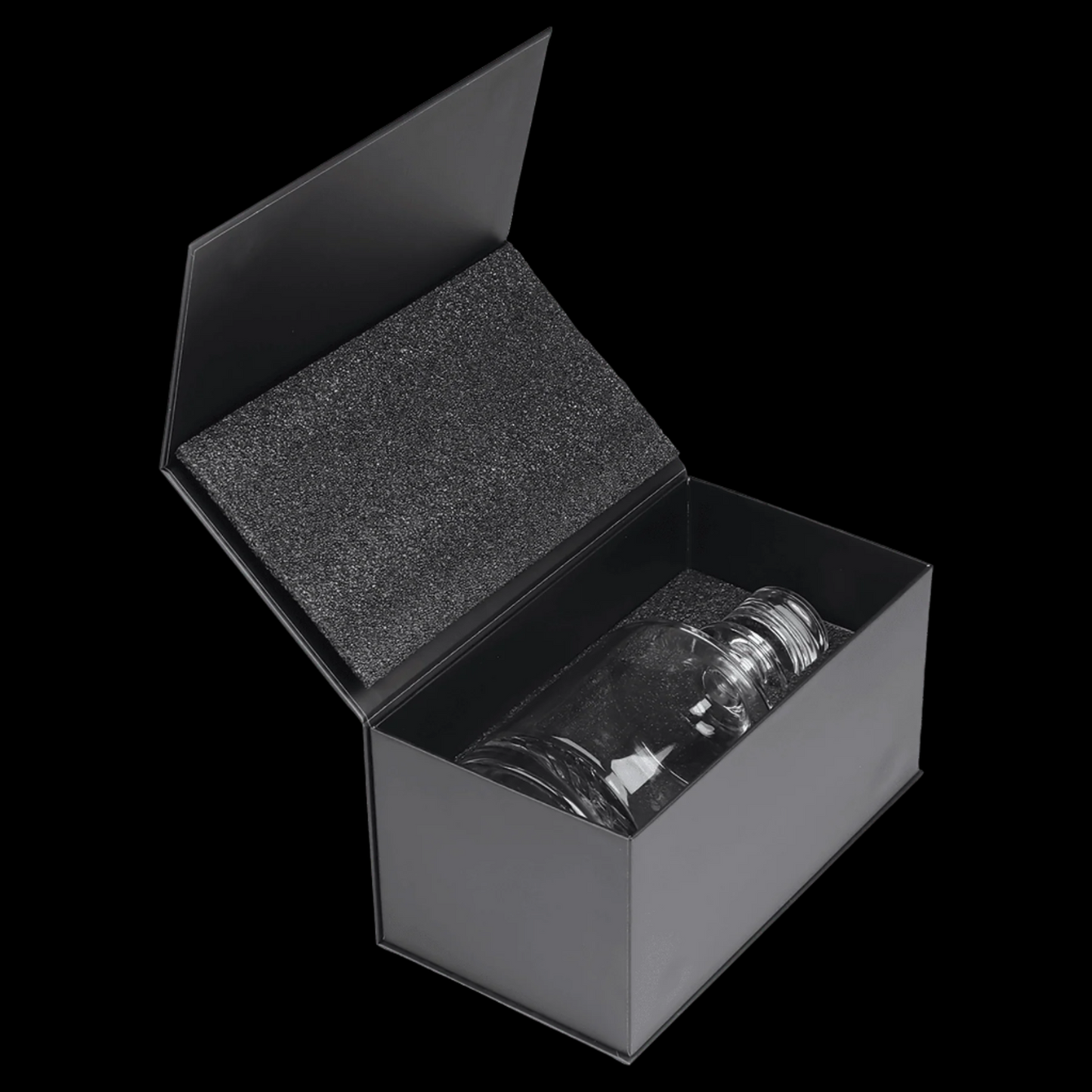 850mL Round Glass Decanter with Gift Box