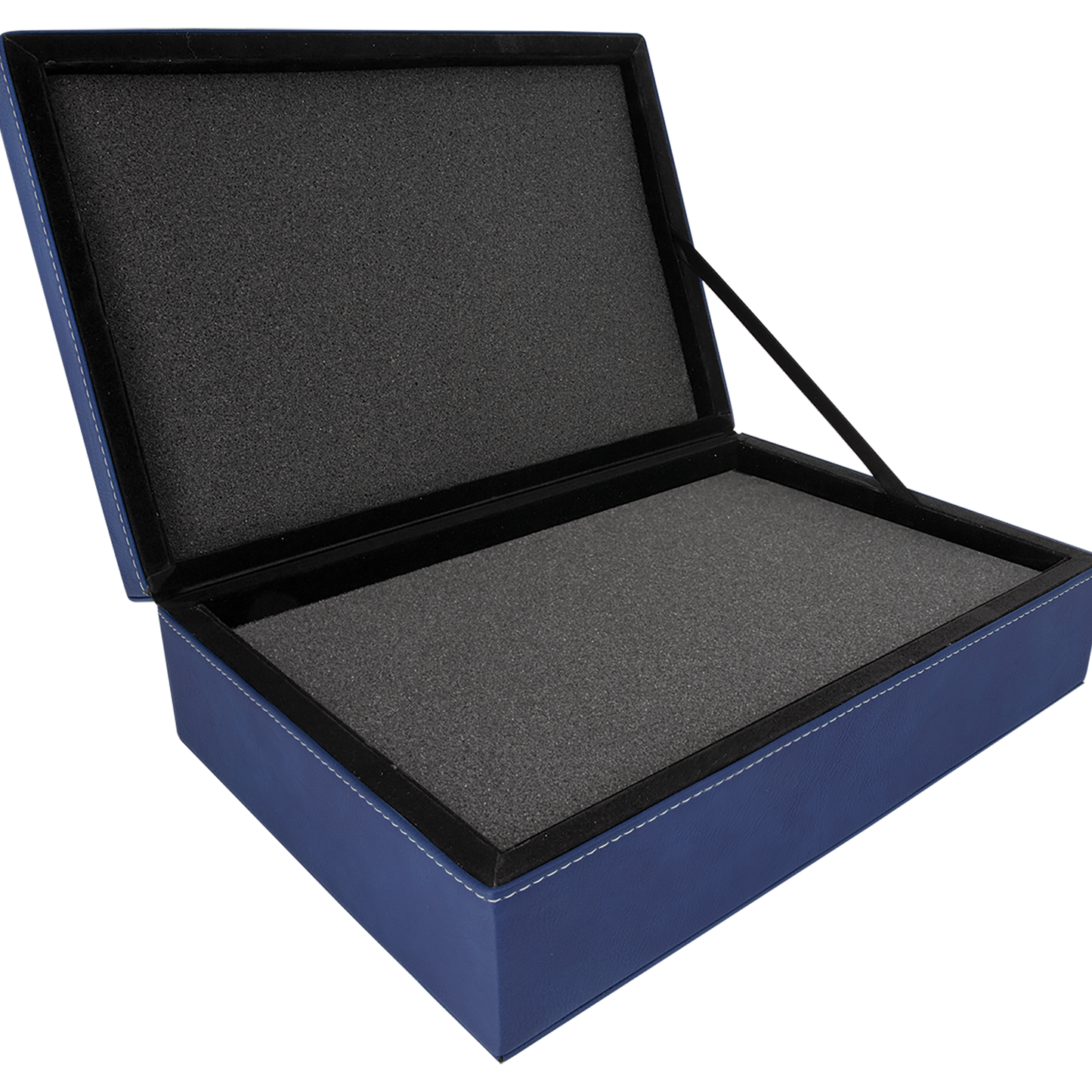 Blue/Silver Leatherette Premium Gift Box