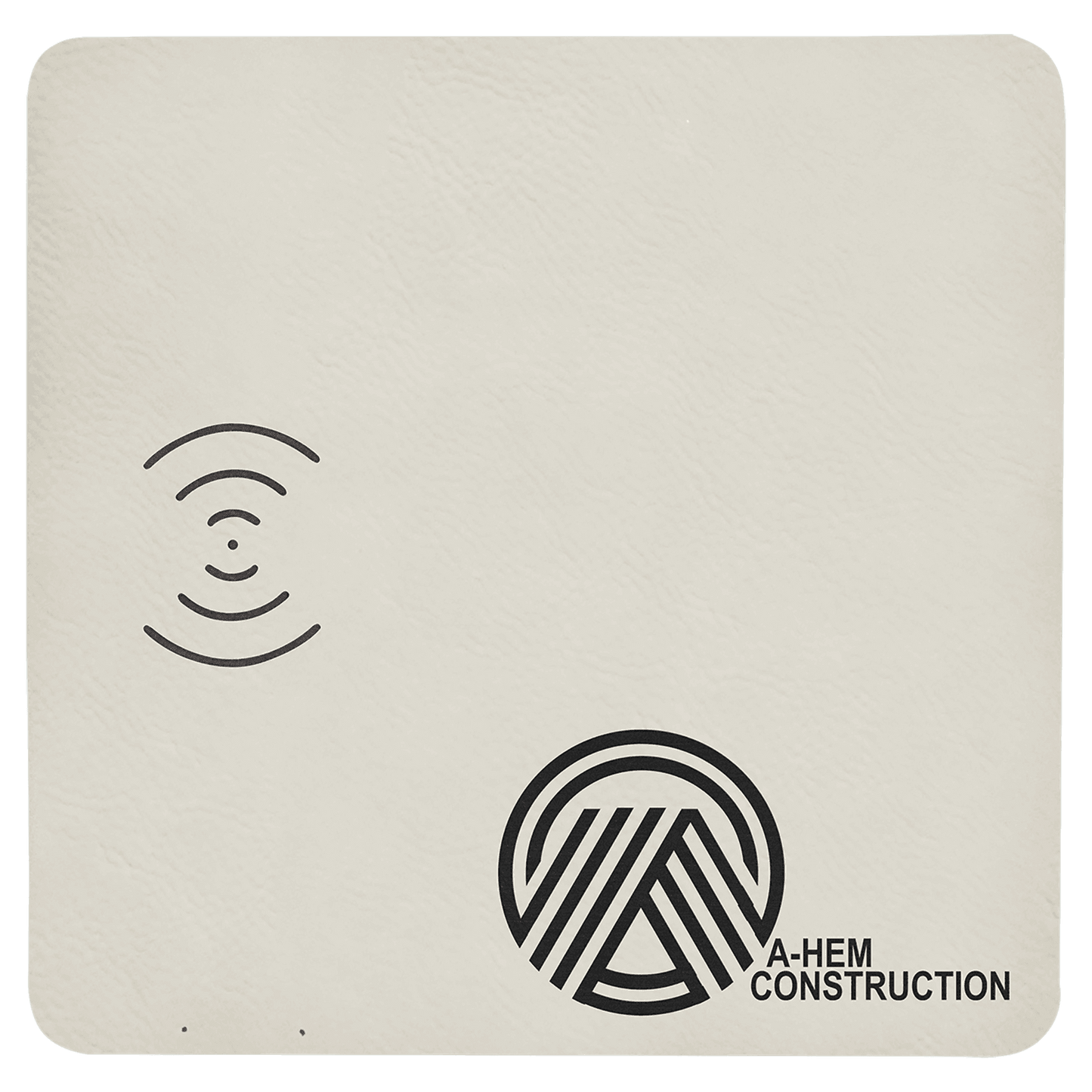 Leatherette Phone Charging Mat 8" x 8"