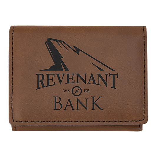 Leatherette Tri-Fold Wallet