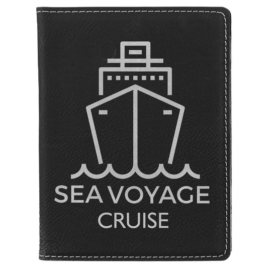 Leatherette Passport Holder 4.25" x 5.5"