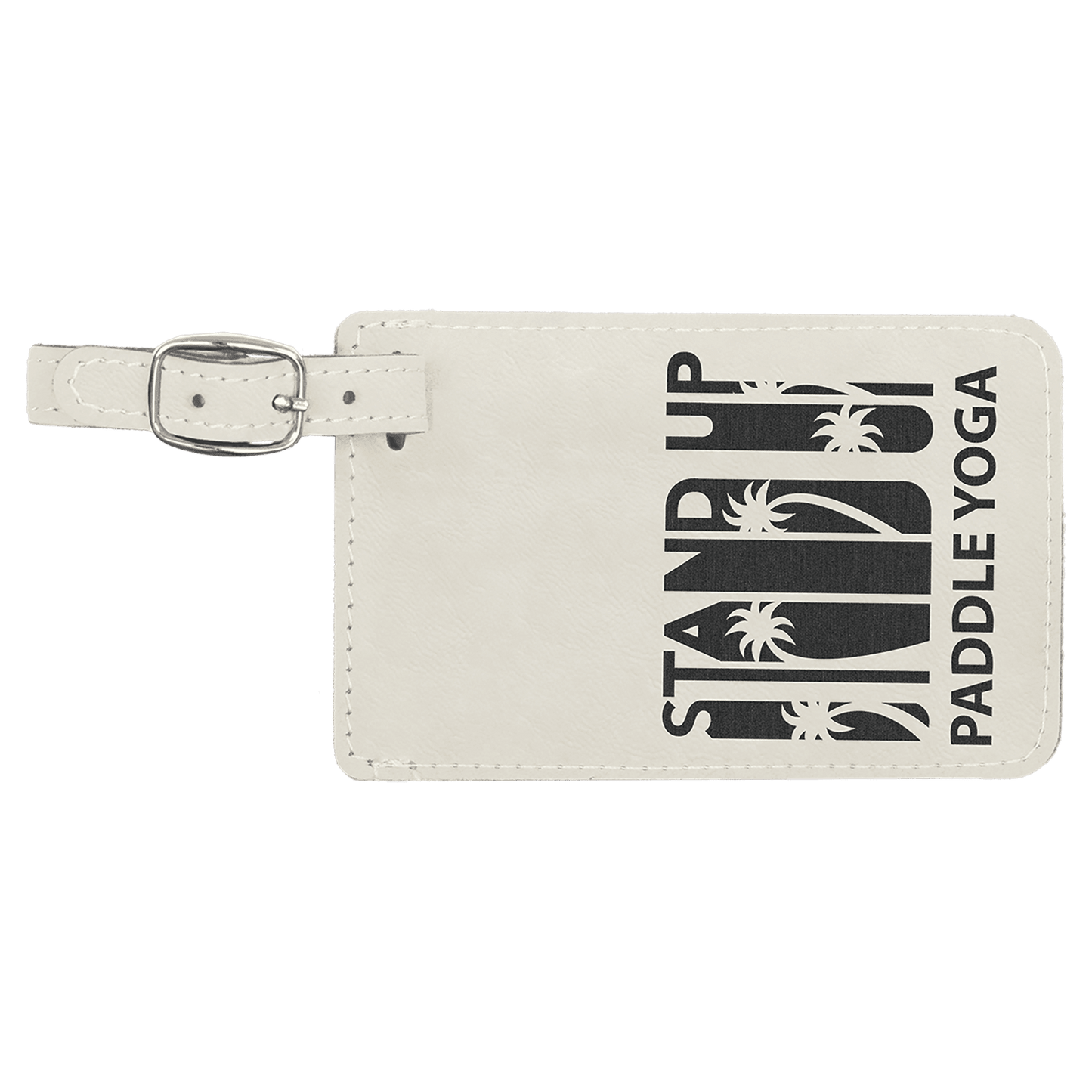 Leatherette Luggage Tag 4.25" x 2.75"