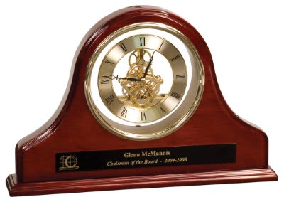13.25" x 9" Grand Piano Mantel Clock