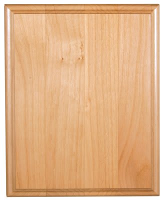 Genuine Red Alder Plaque