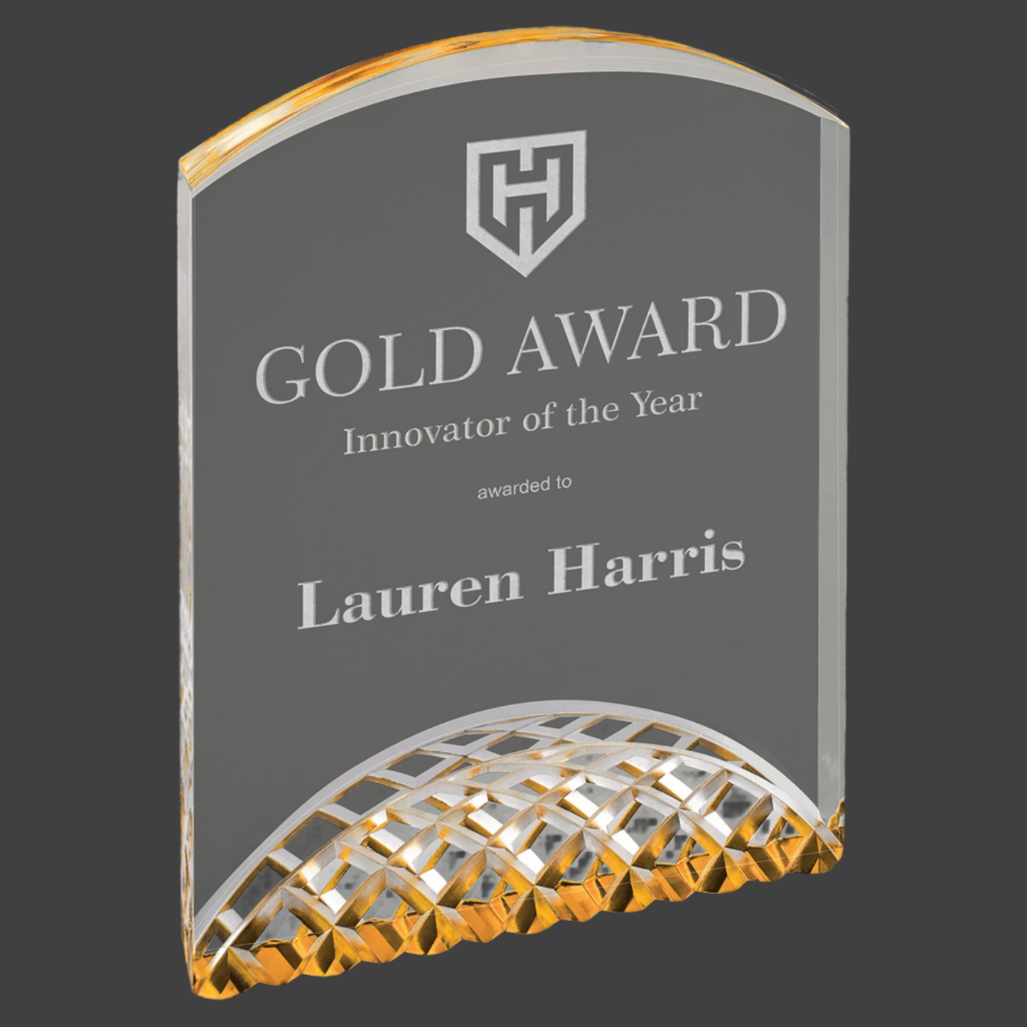 Gold Horizon Acrylic