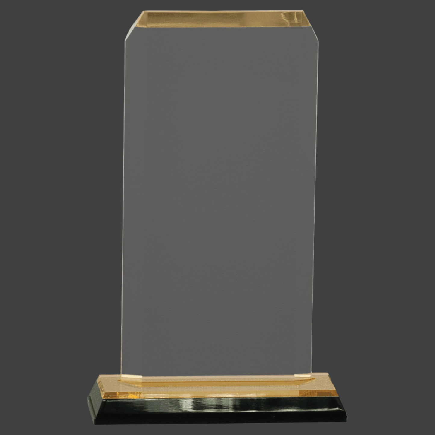 Gold Clipped Corner Impress Acrylic