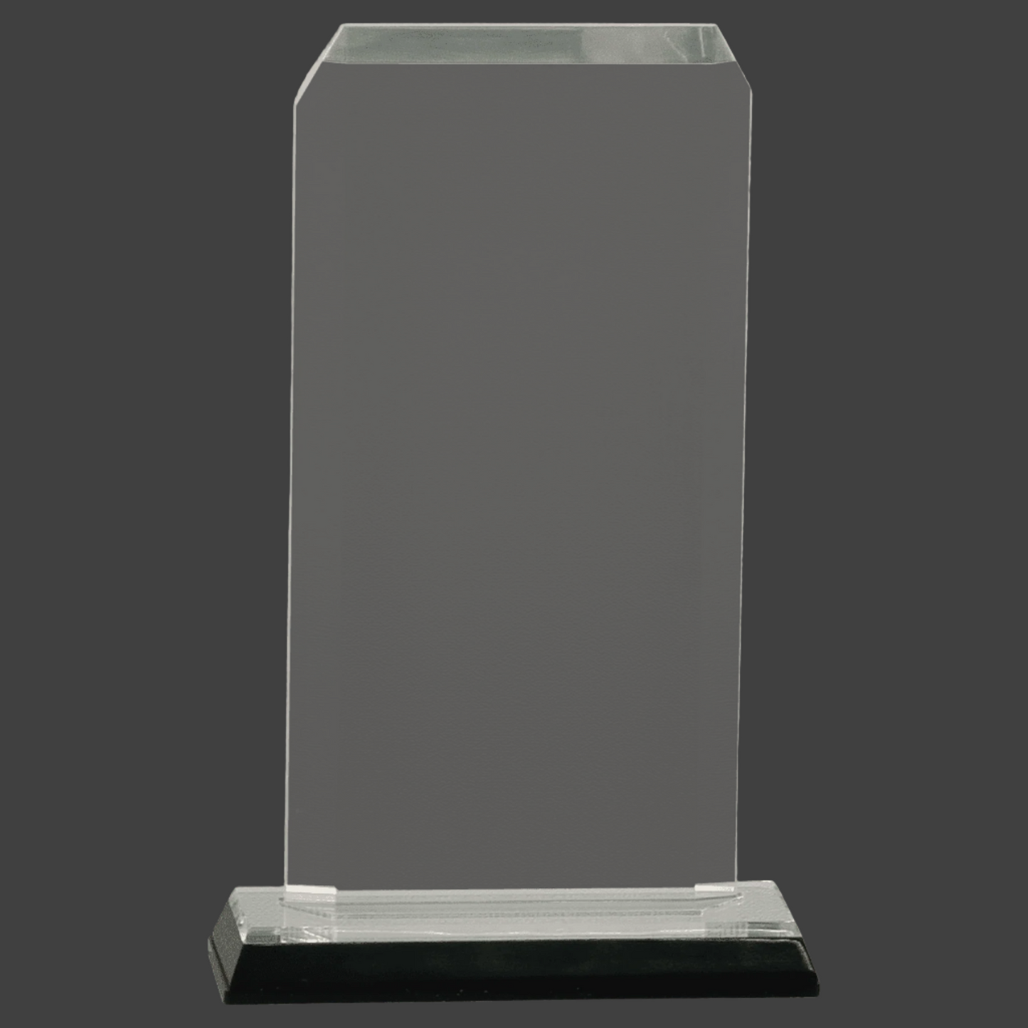 Silver Clipped Corner Impress Acrylic