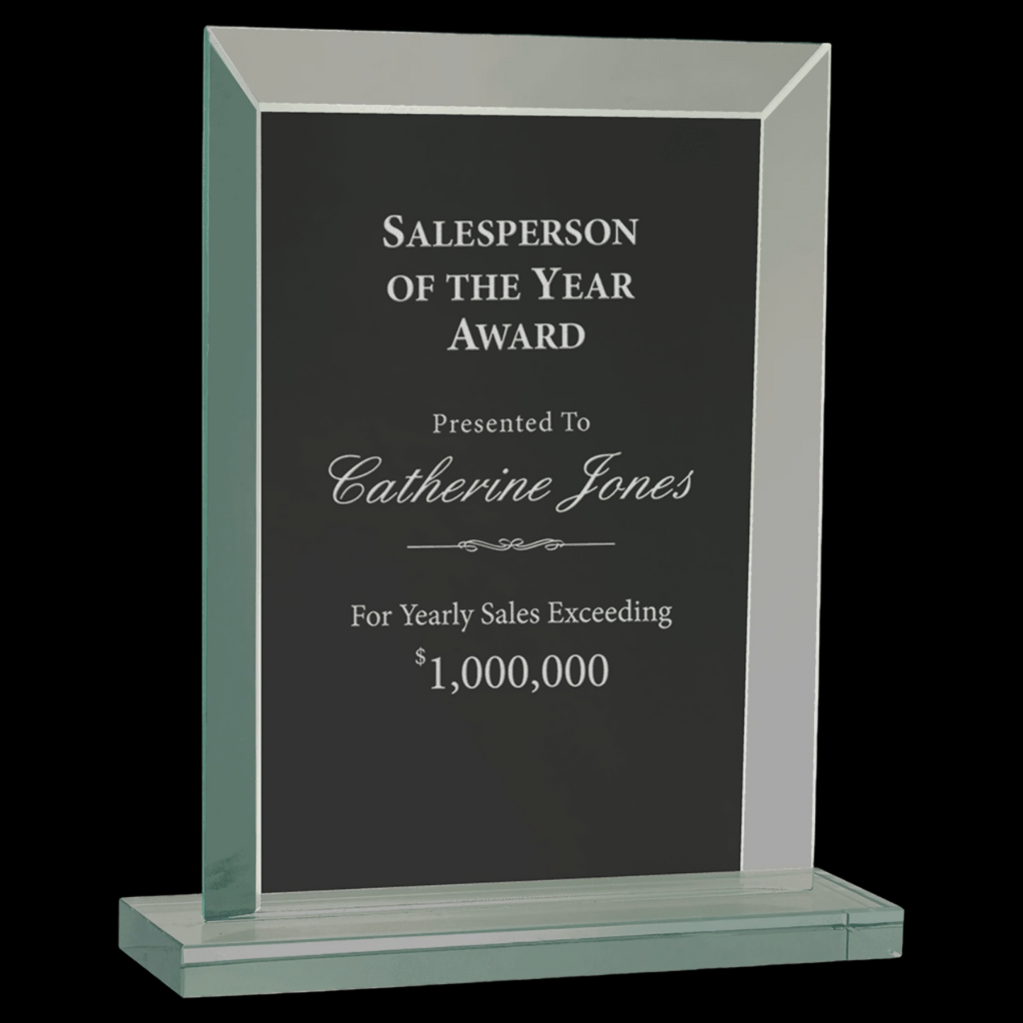 Rectangle Jade Glass Award