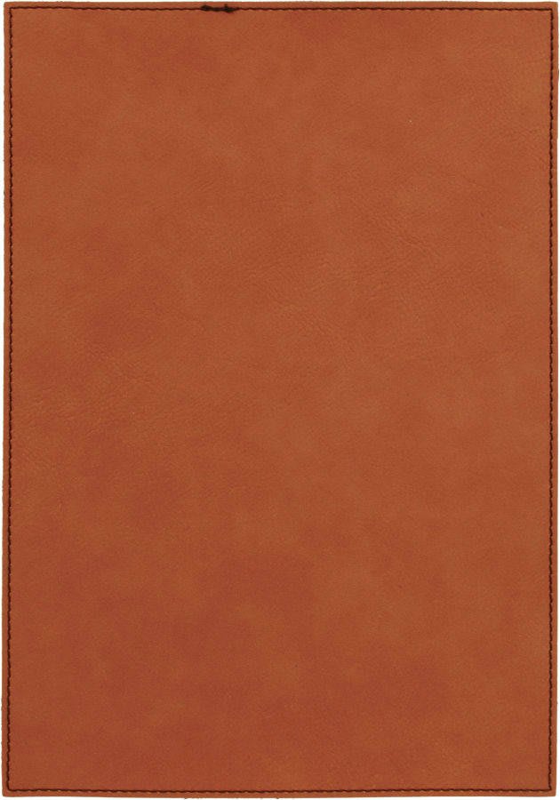 Rawhide Leatherette Plaque Plate