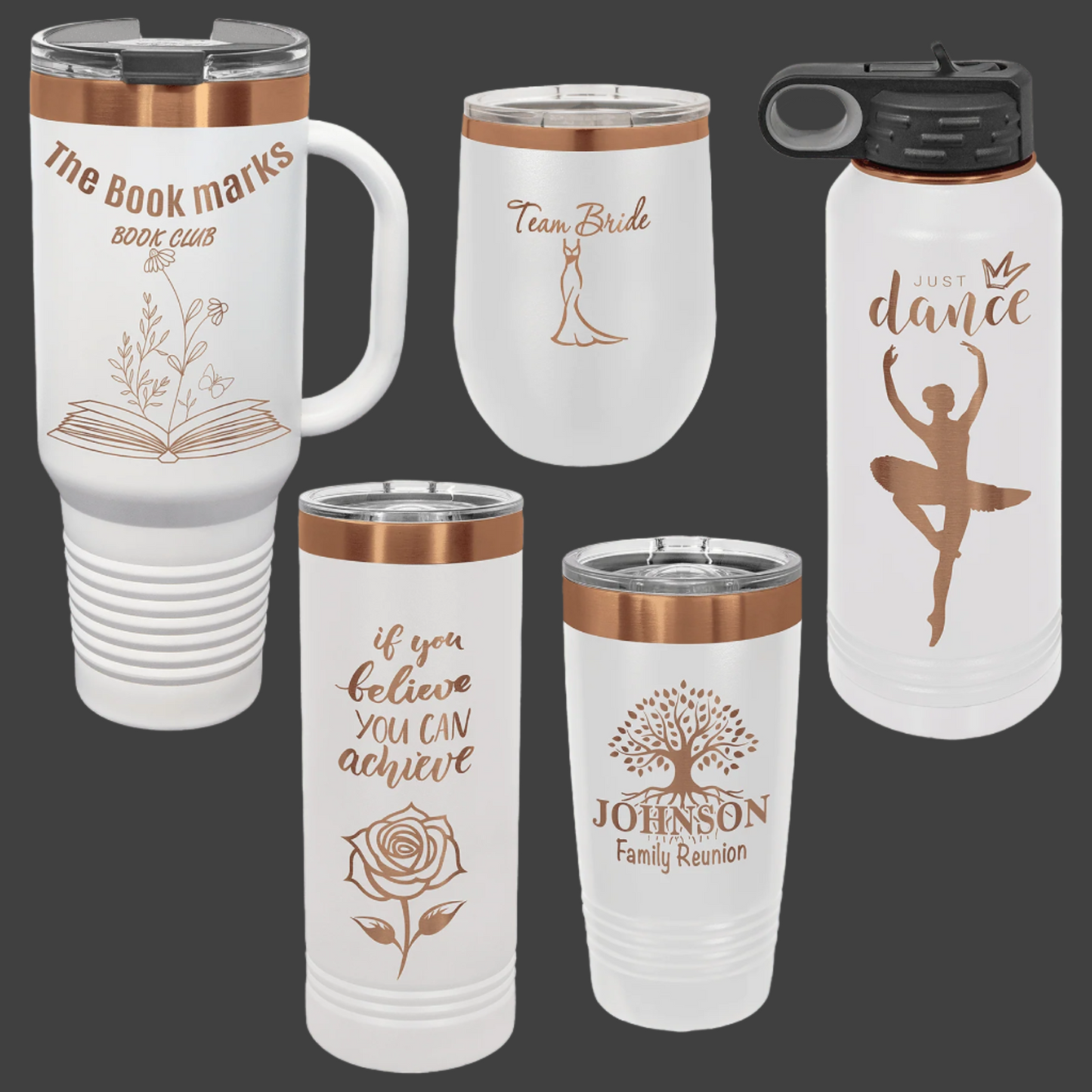 Polar Camel White/Rose Gold Ion-Plated Sample Set