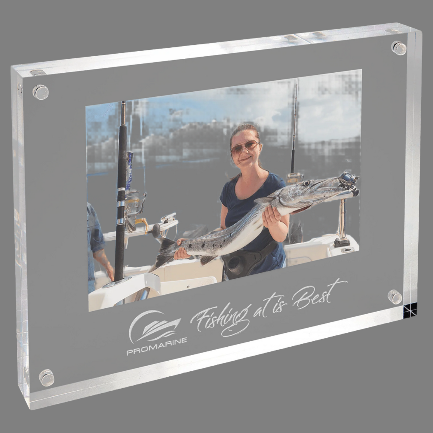 Clear Rectangle Magnetic Acrylic