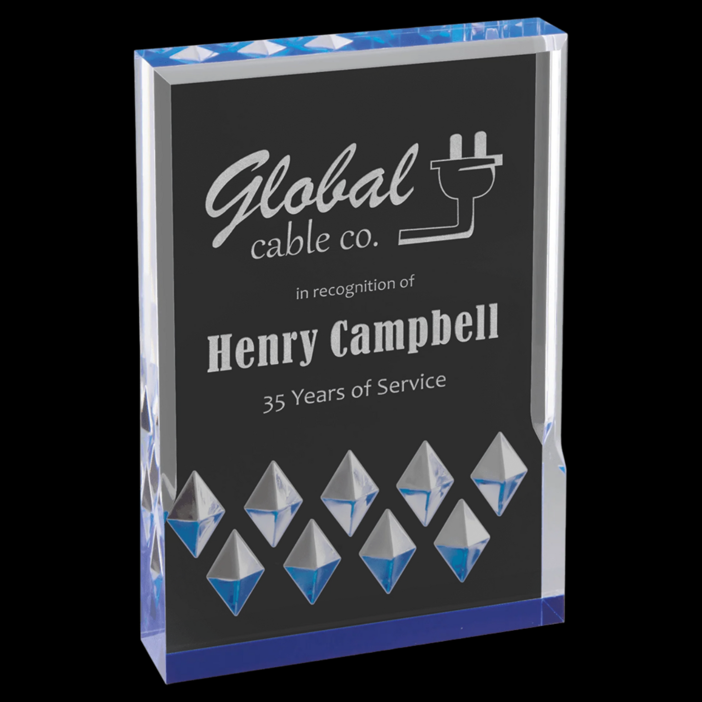 Blue Diamond Mirage Acrylic