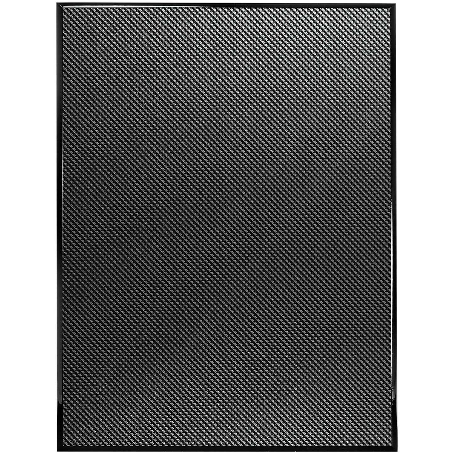 Carbon Fiber Piano Finish Plaque