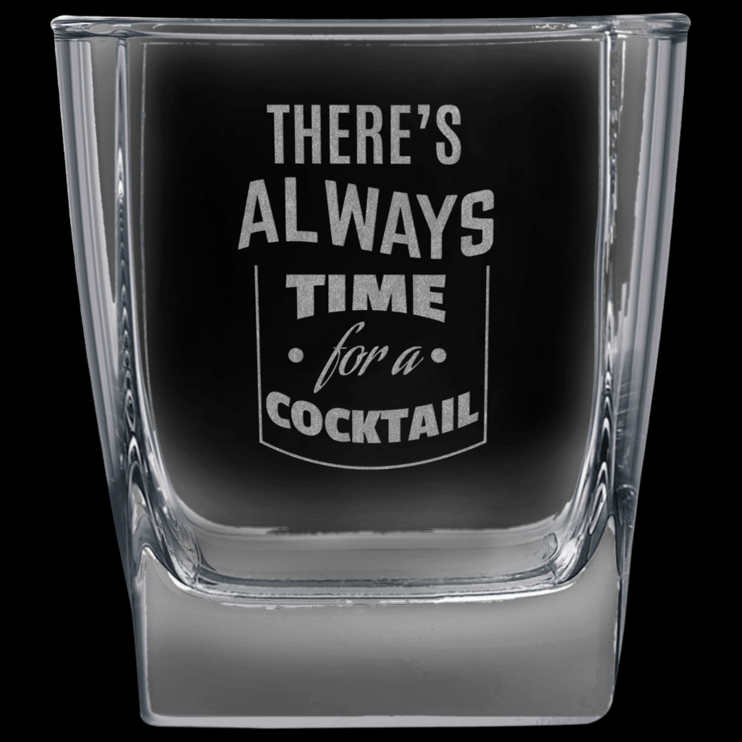 10.5 oz. Square On the Rocks Glass Polar Camel