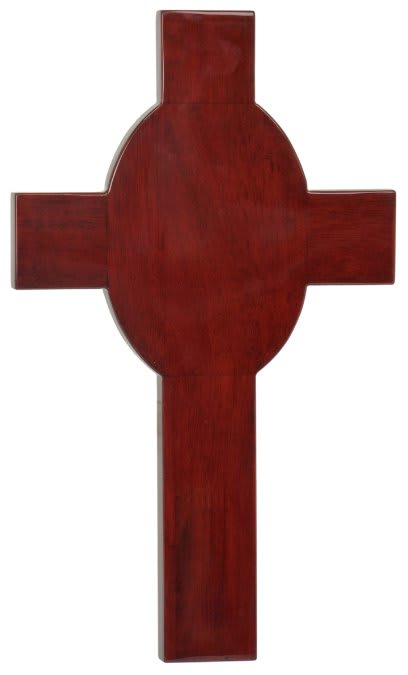 8" x 13.625" Cross