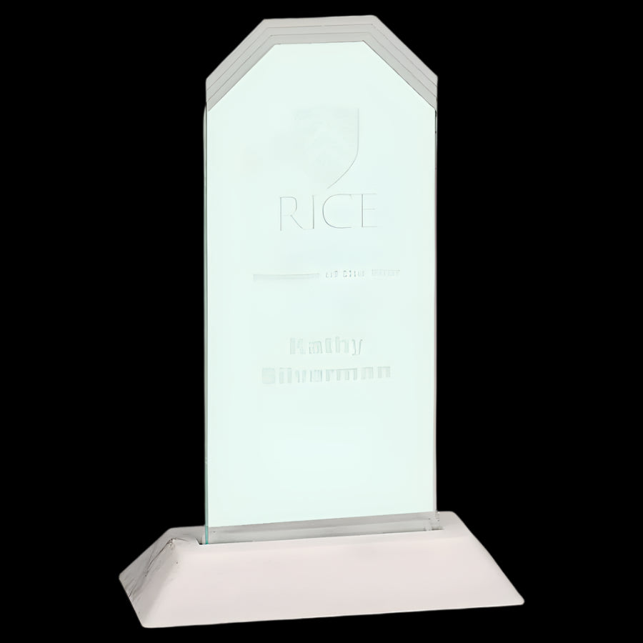 Jade Frosted Corners Pop-In Acrylic (Base not included)