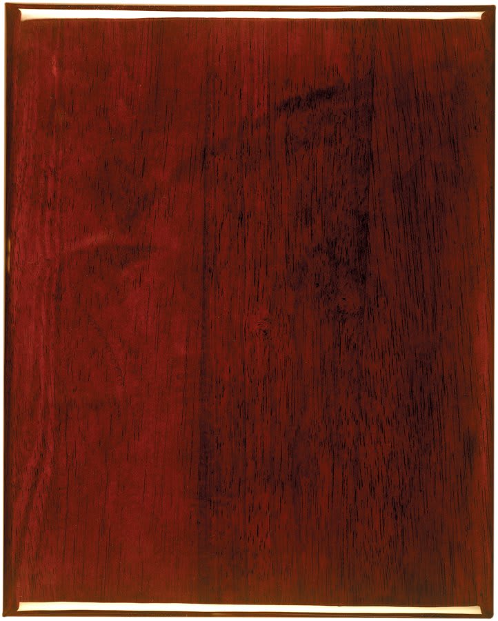 Rosewood Piano Finish Plaque