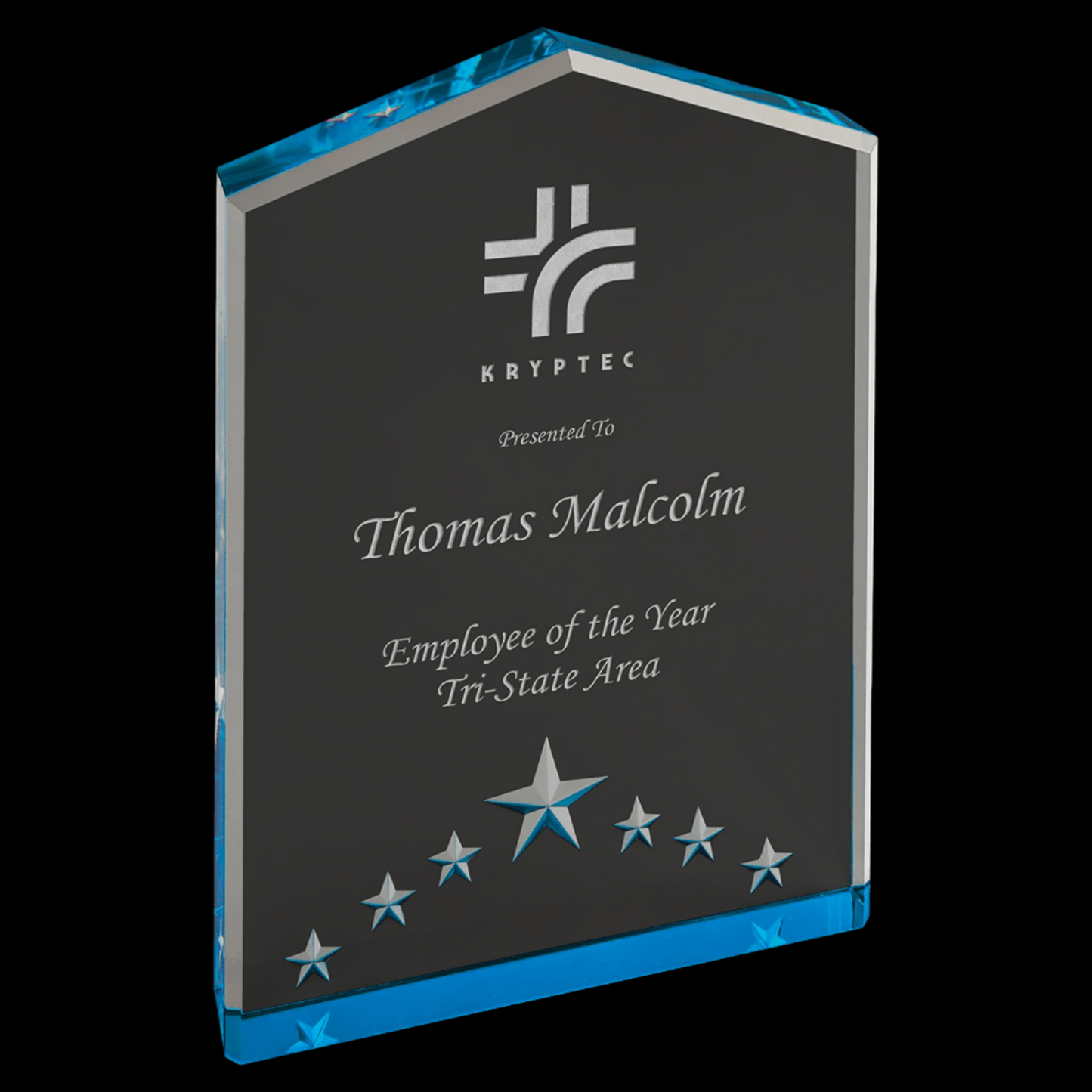 Blue Star Point Acrylic