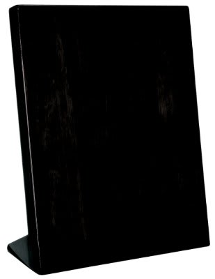 Black Piano Finish Standing Plaque
