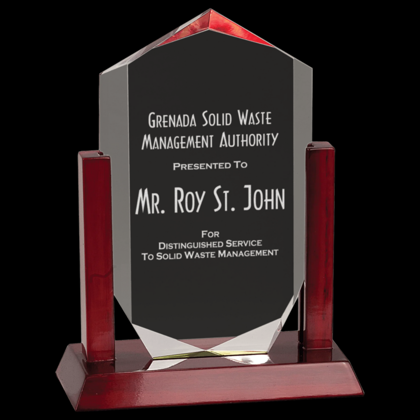 Clear Royal Crown Acrylic