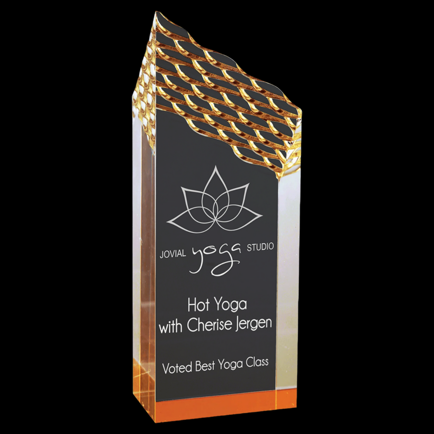 Gold Riptide Acrylic