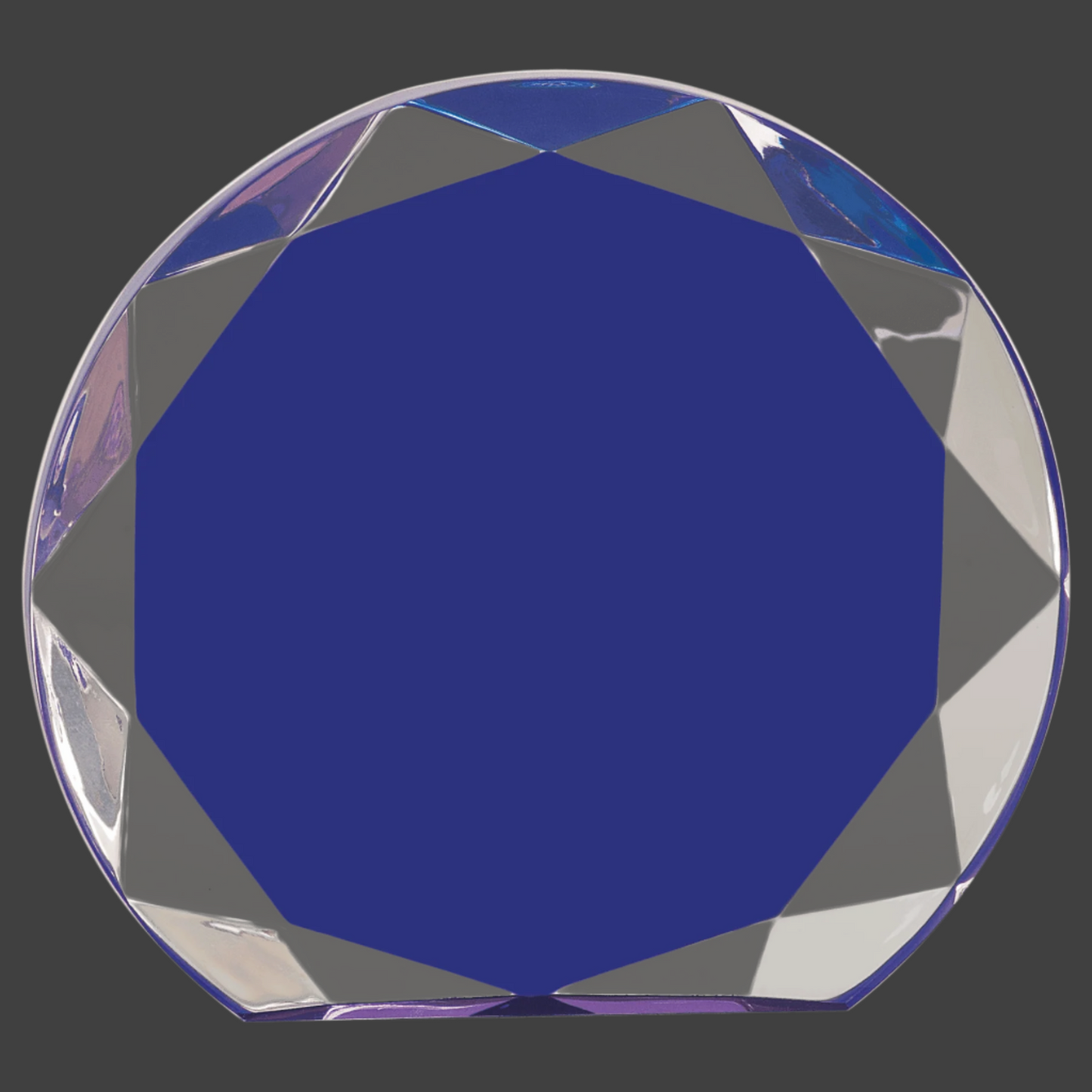 Blue Sunburst Acrylic