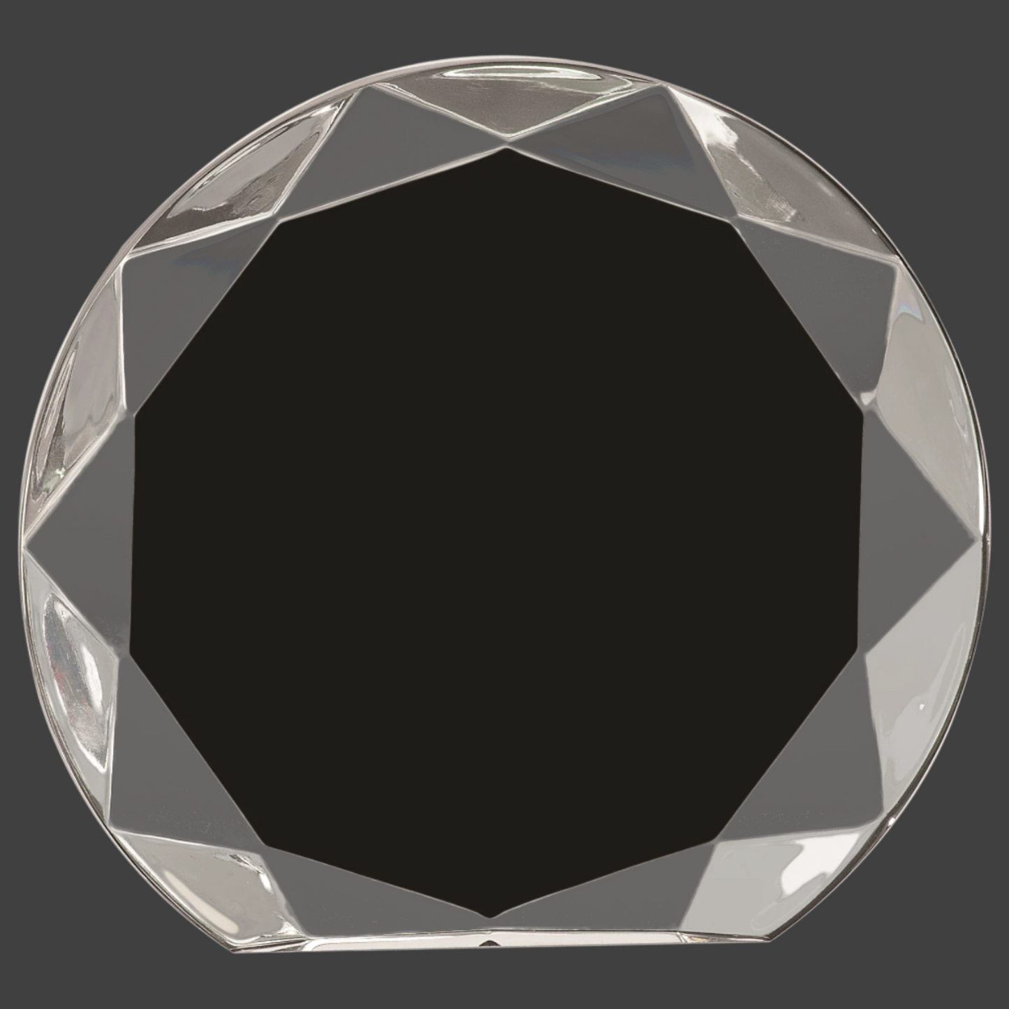 Black Sunburst Acrylic