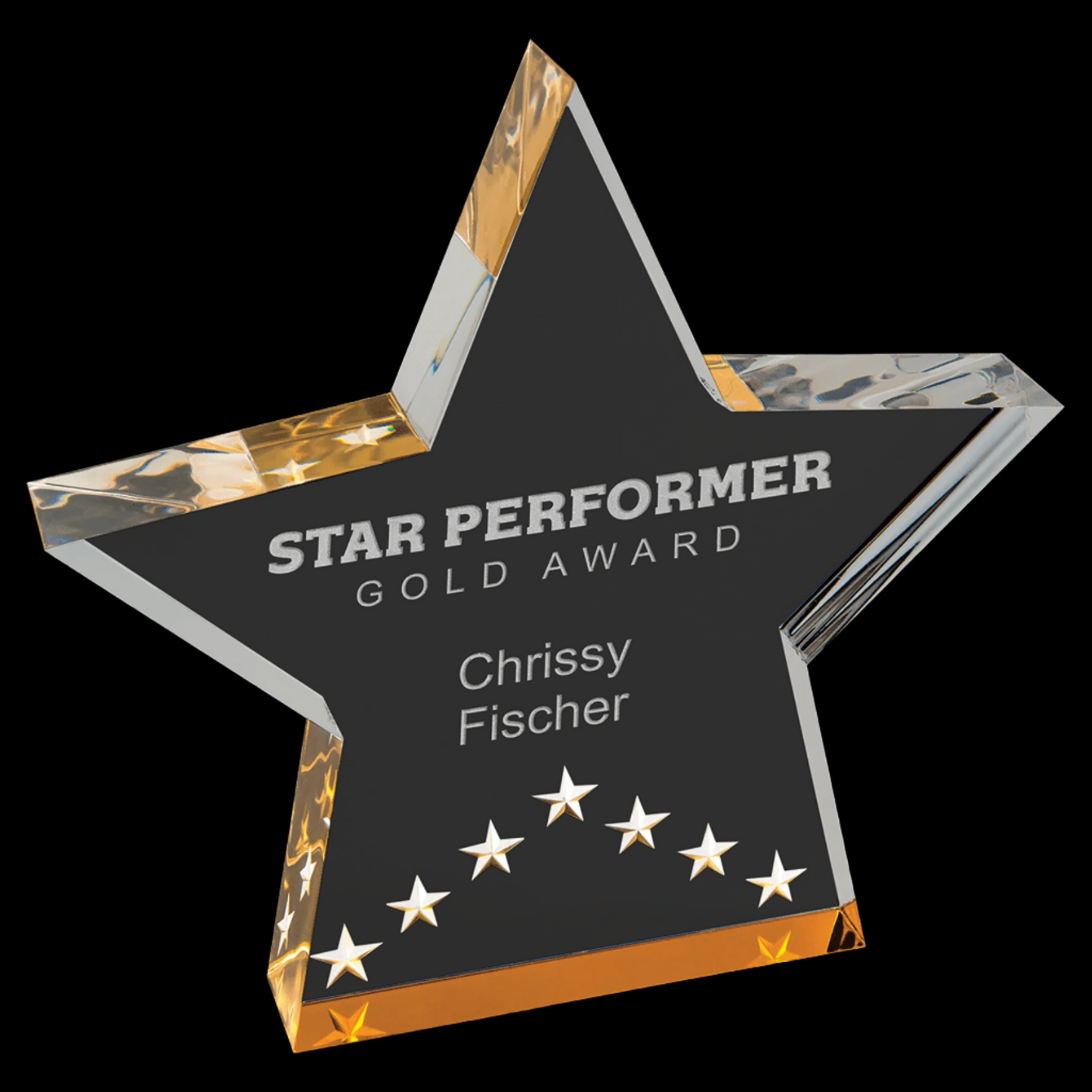 Gold Star Performer Acrylic