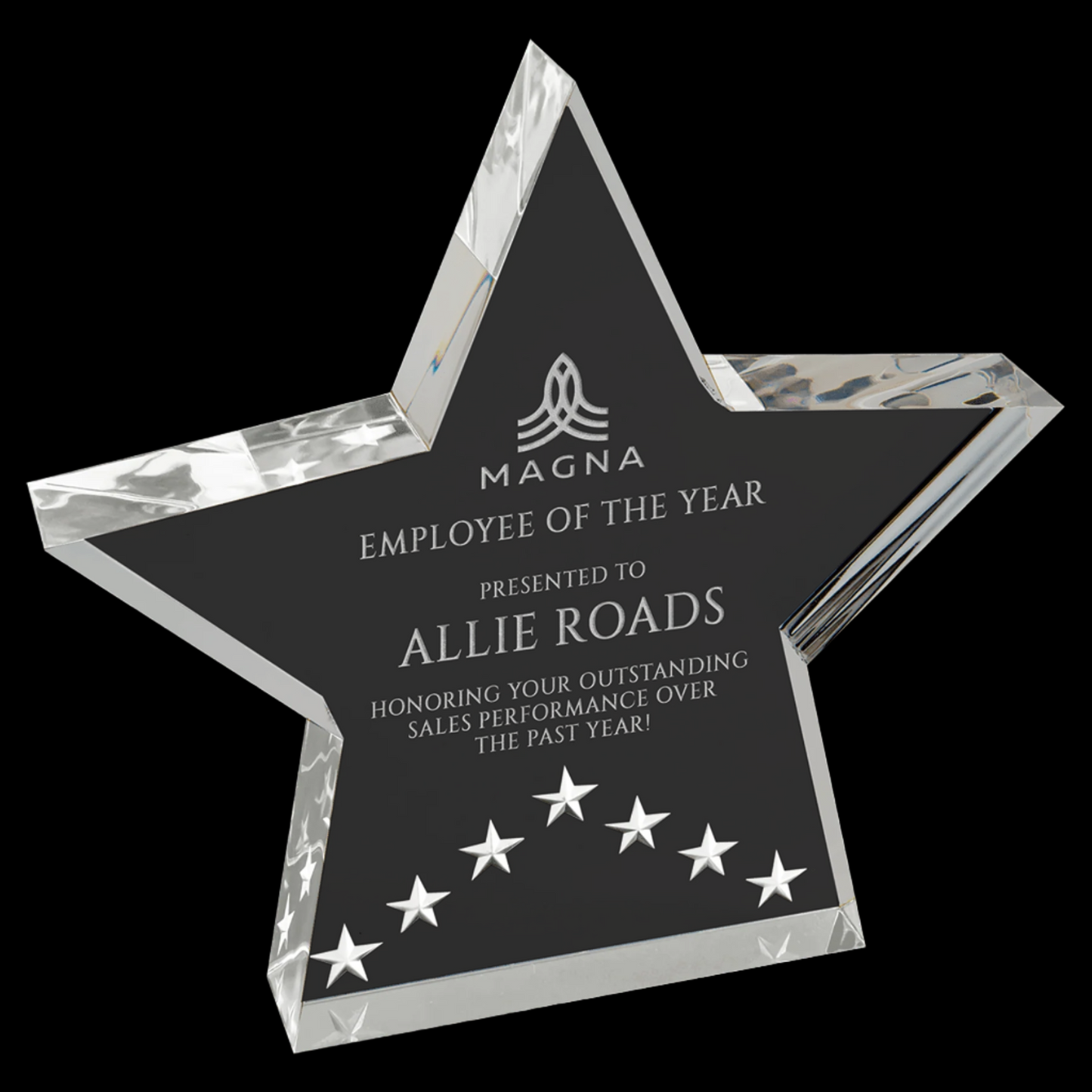 Silver Star Performer Acrylic