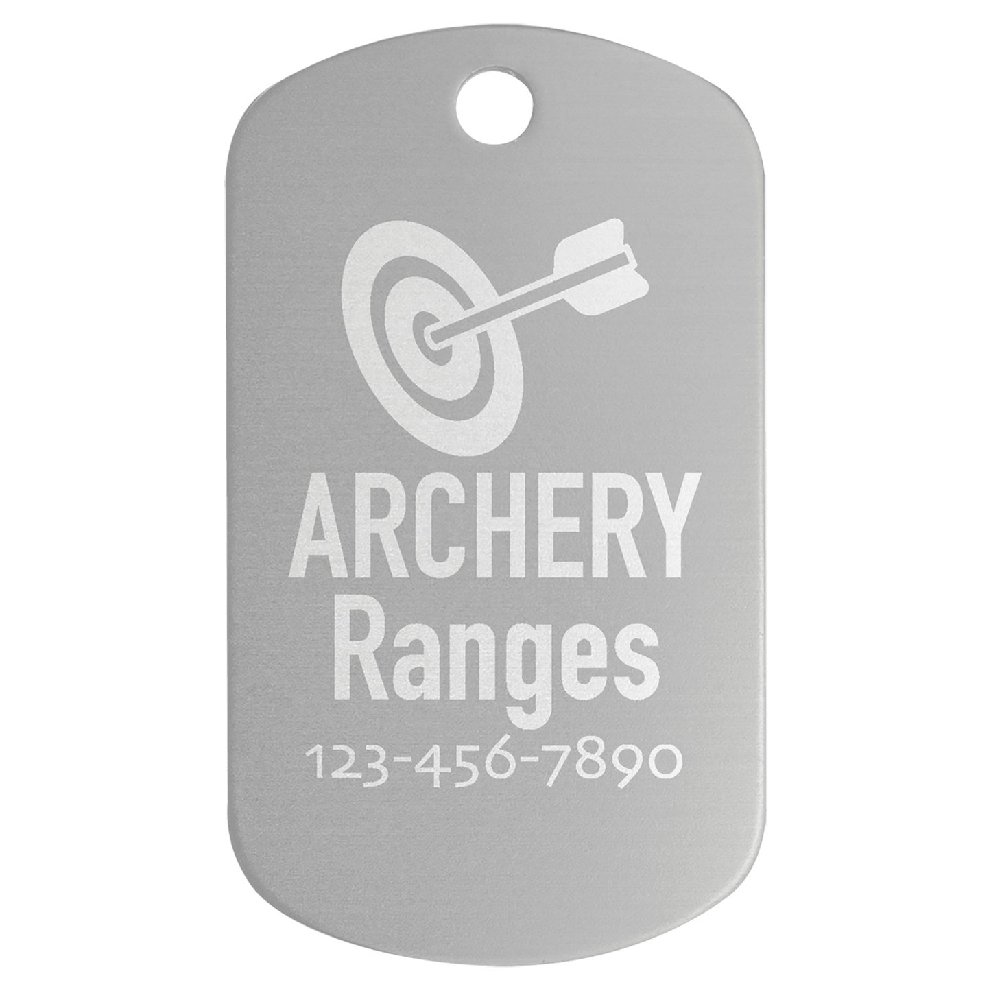 Anodized Aluminum G.I. Tag