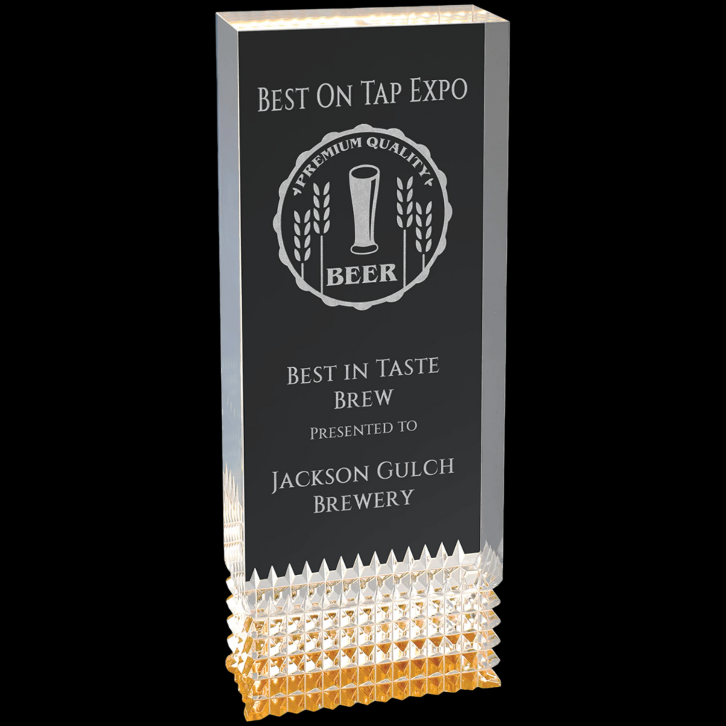 Gold Tribute Acrylic