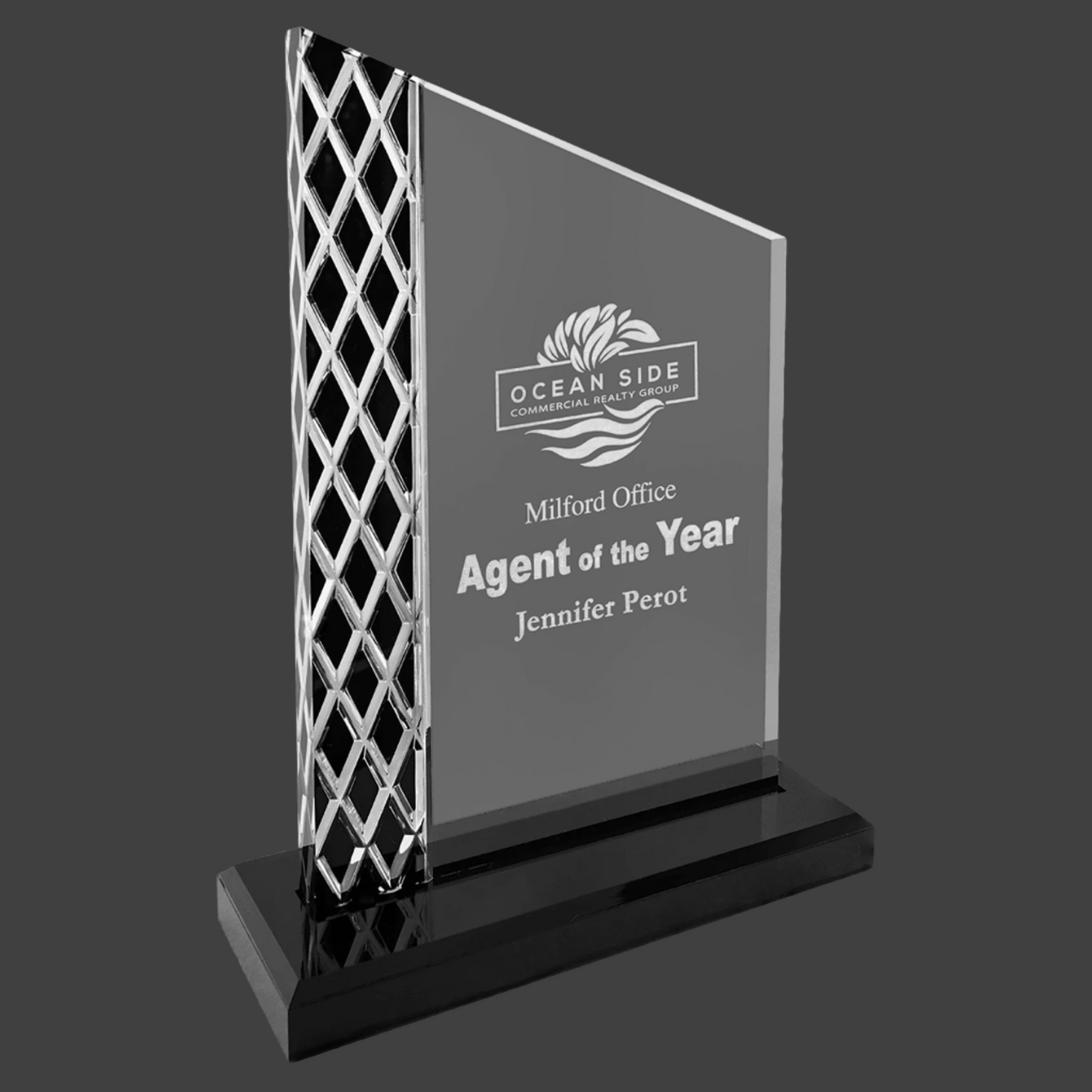 Black Unite Diamond Ice Acrylic