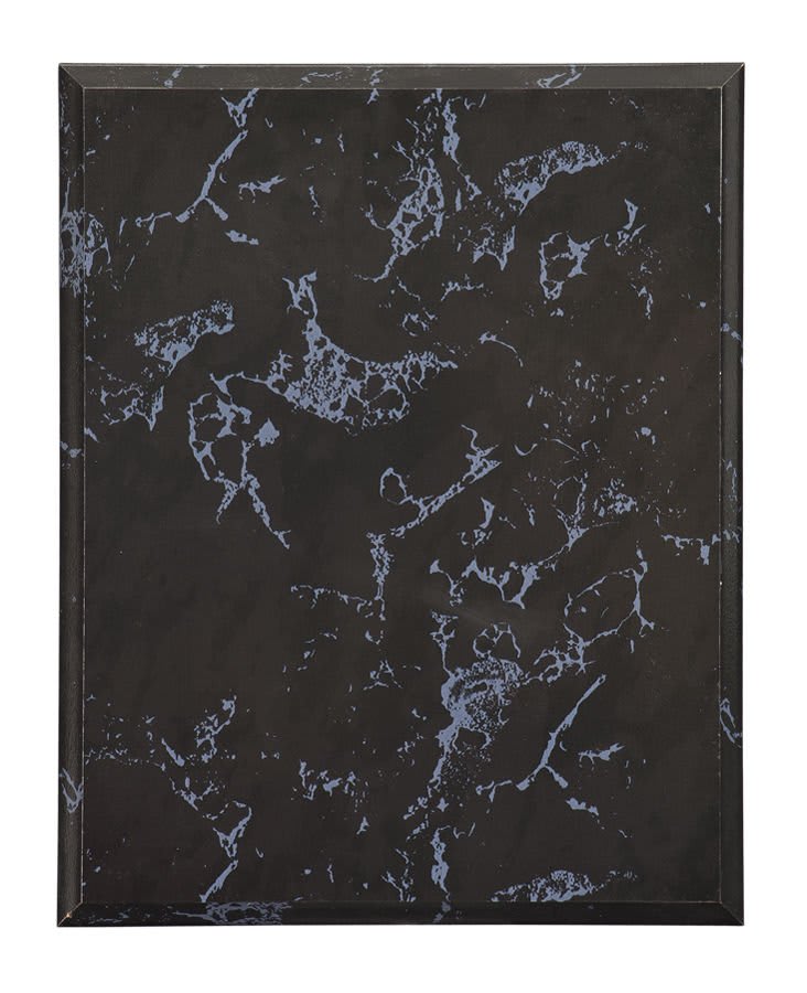 Value Black Marble Finish Plaque