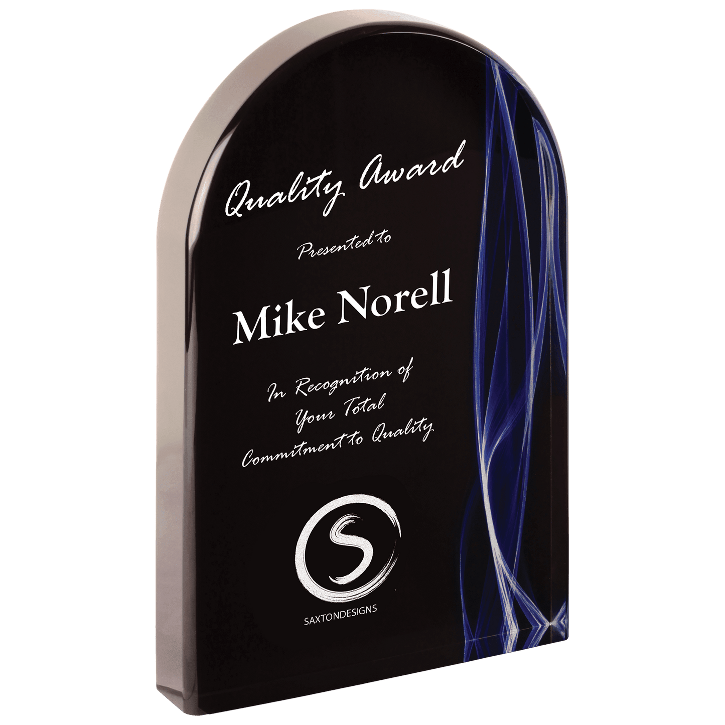 Arch Blue Vapor Acrylic