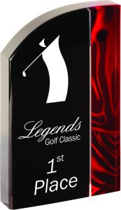 Wave Red Velvet Acrylic