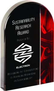 Arch Red Velvet Acrylic