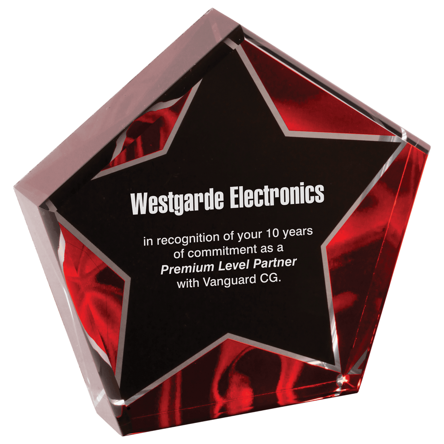 Star Red Velvet Acrylic