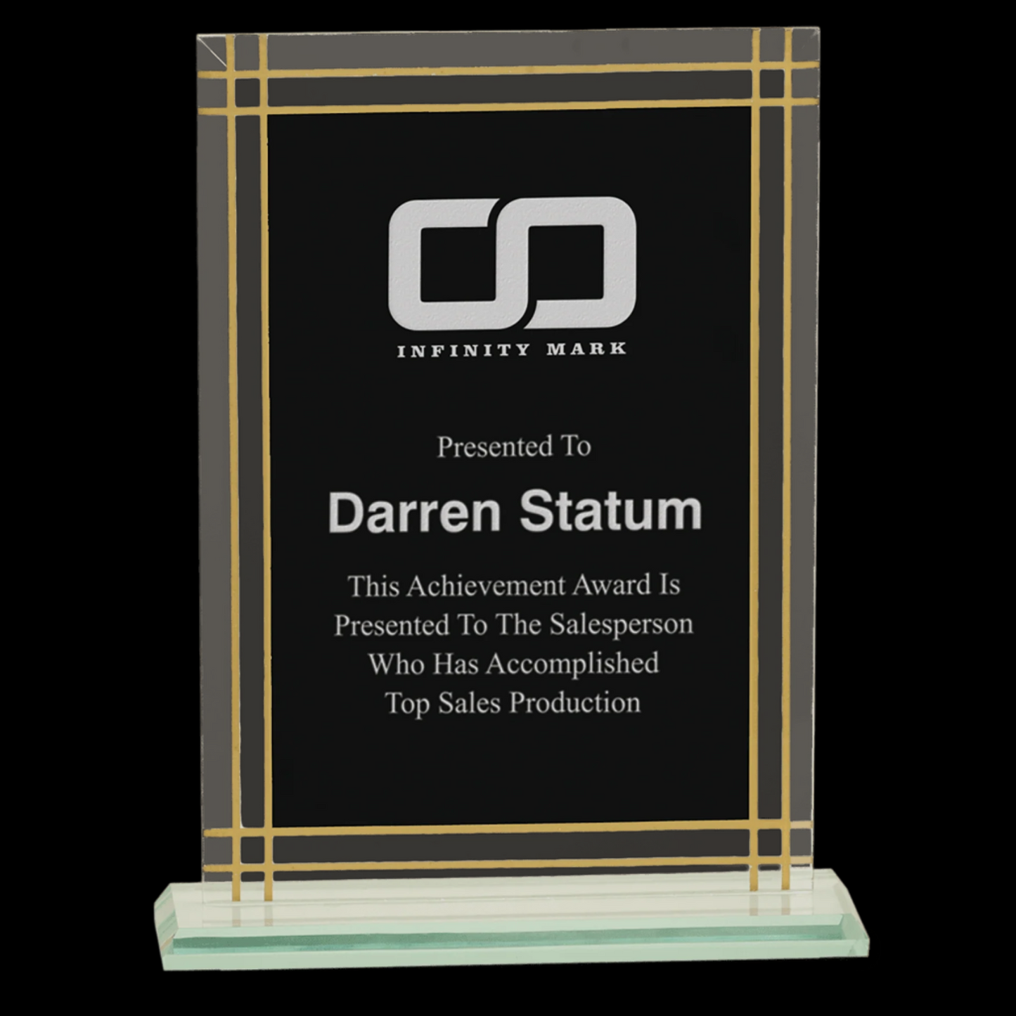 Contemporary Glass Full Border Award