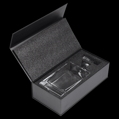 810mL Rectangle Glass Decanter with Gift Box