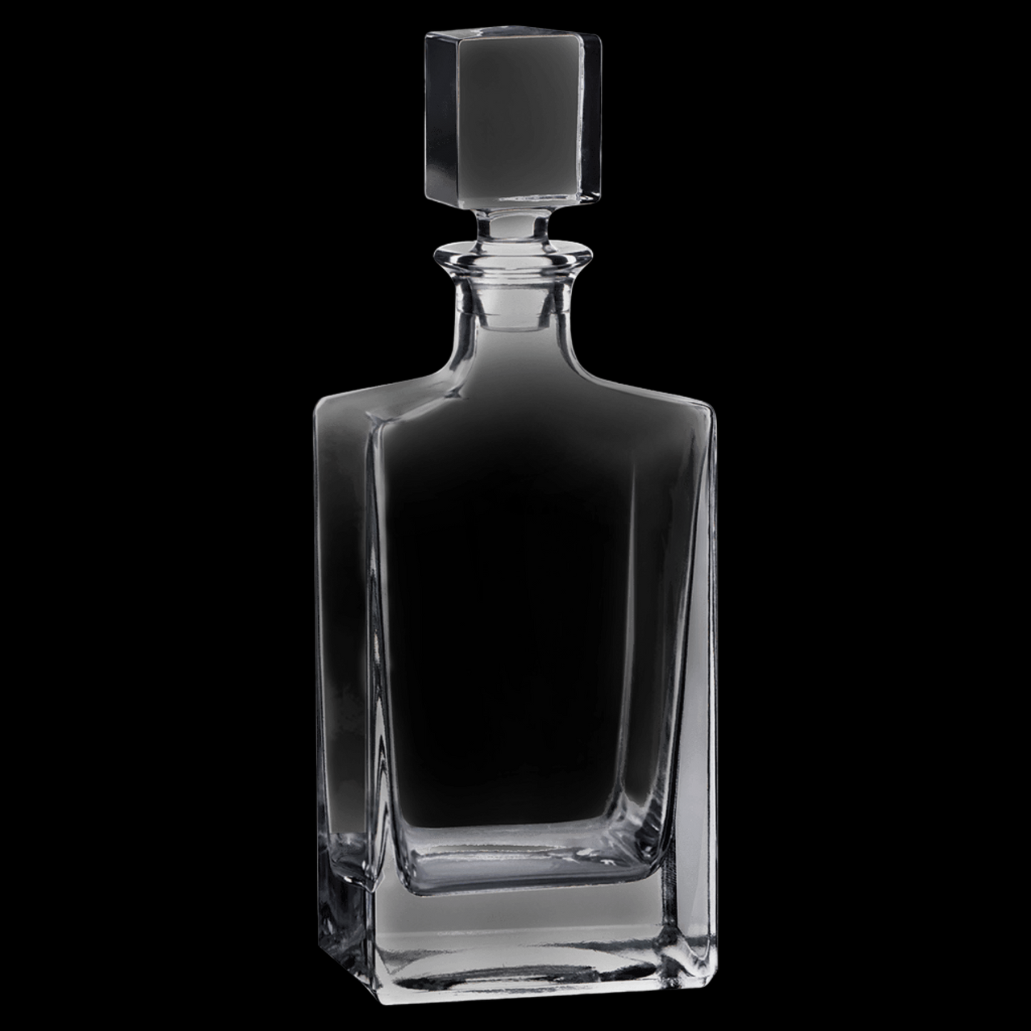810mL Rectangle Glass Decanter with Gift Box